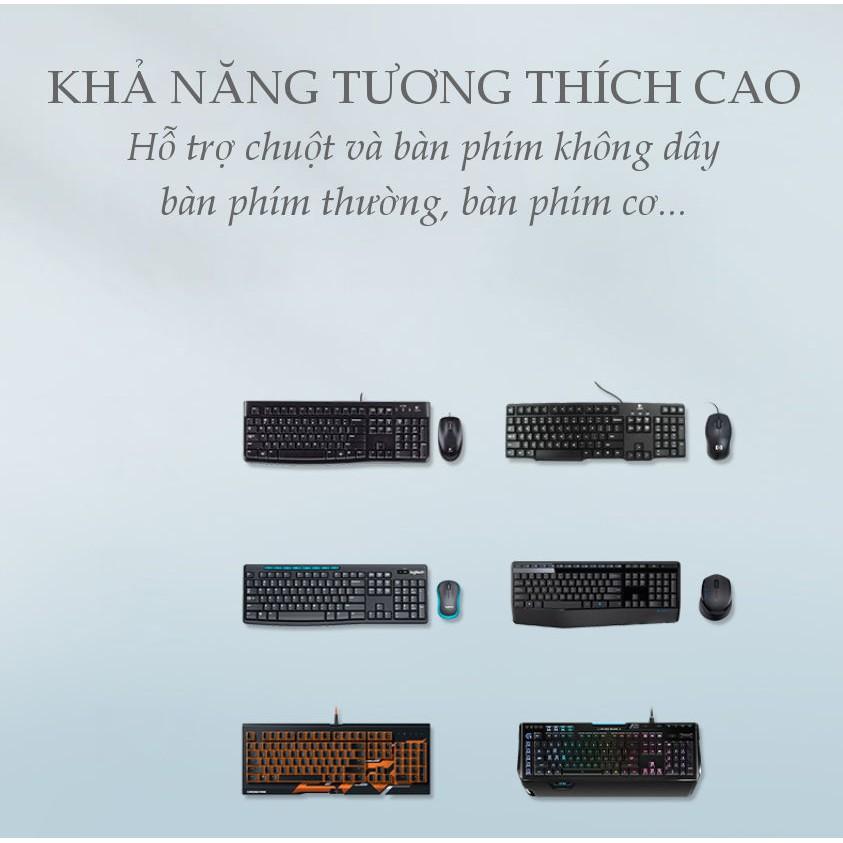 Bộ chuyển mạch KVM UGREEN CM229 60102 bộ chuột &amp; bàn phím điều khiển đồng bộ 8 máy tính - Hãng chính hãng