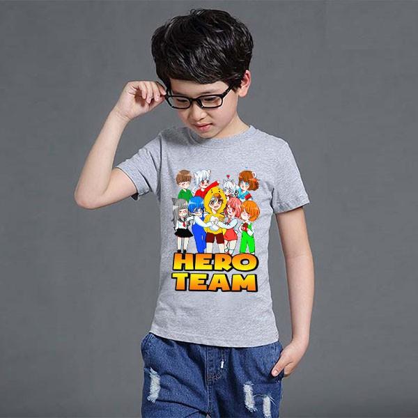 Áo Hero Team Mini World Đẹp | Áo thun Hero Team thun mềm mịn MC16
