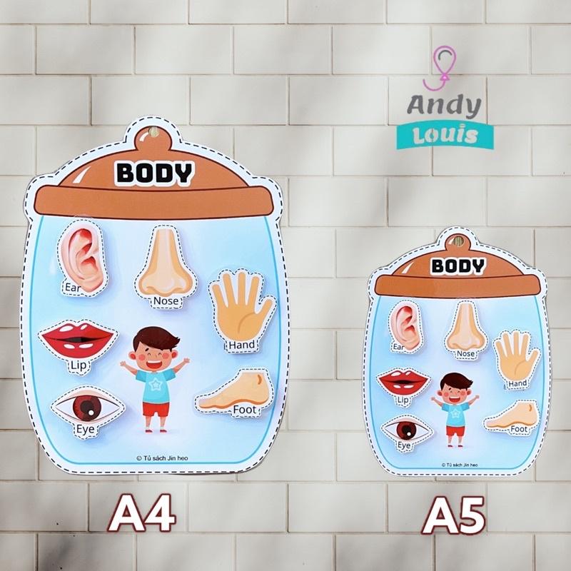 Bình sữa 12 chủ đề, Busy Board, A4, A5