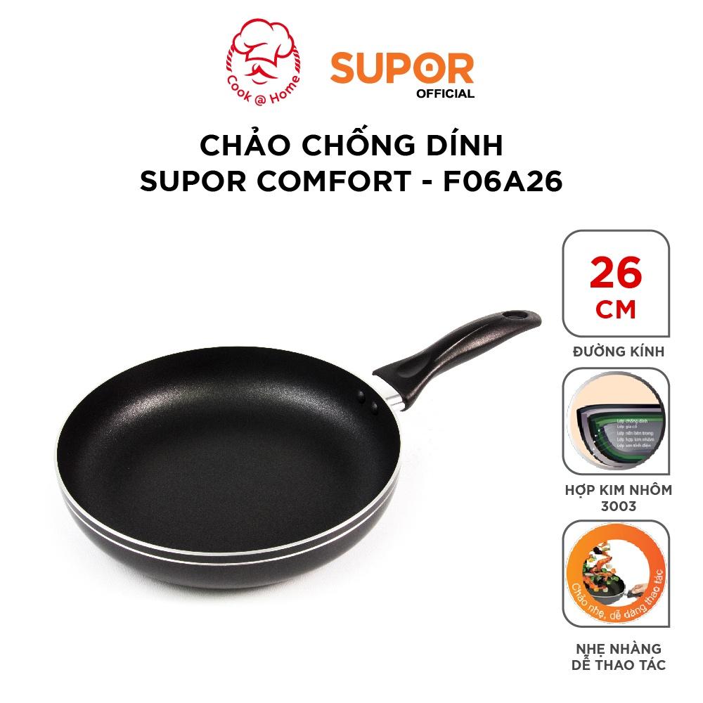 (HÀNG CHÍNH HÃNG) Chảo chống dính Supor Comfort 