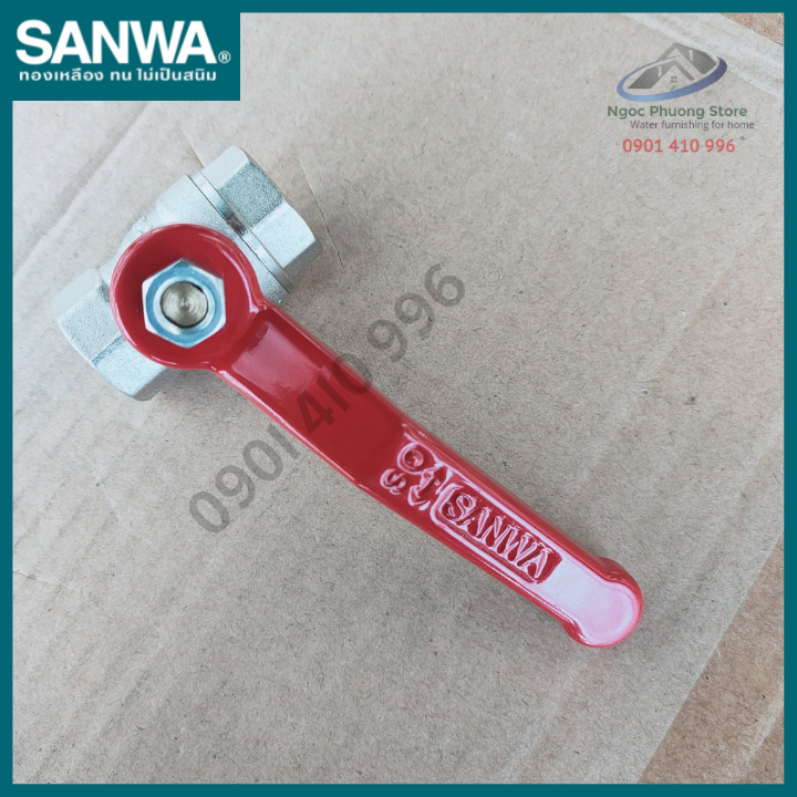 [SANWA THÁI LAN] Van bi tay gạt dài SANWA Phi 21mm, Phi 27mm, Phi 34mm BV15FB