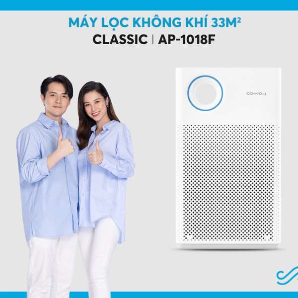 Máy lọc không khí Coway Classic AP-1018F - Hàng chính hãng