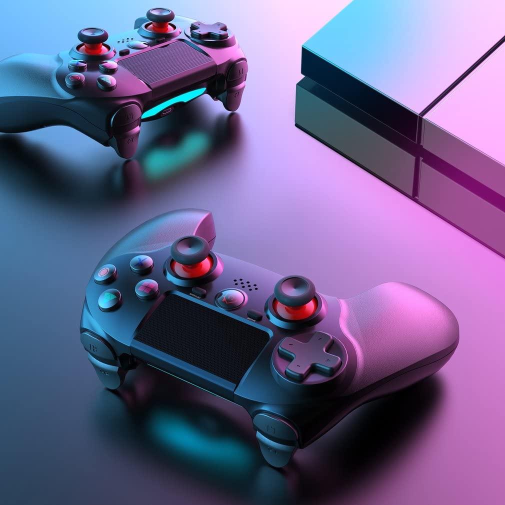 Bộ điều khiển không dây MAGEHUG cho PS4, Tay cầm chơi game không dây cho bộ điều khiển PS4