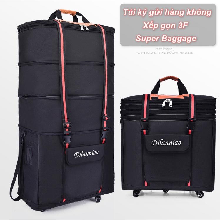 Túi ký gửi hàng không Xếp gọn 3F Super Baggage - Home and Garden