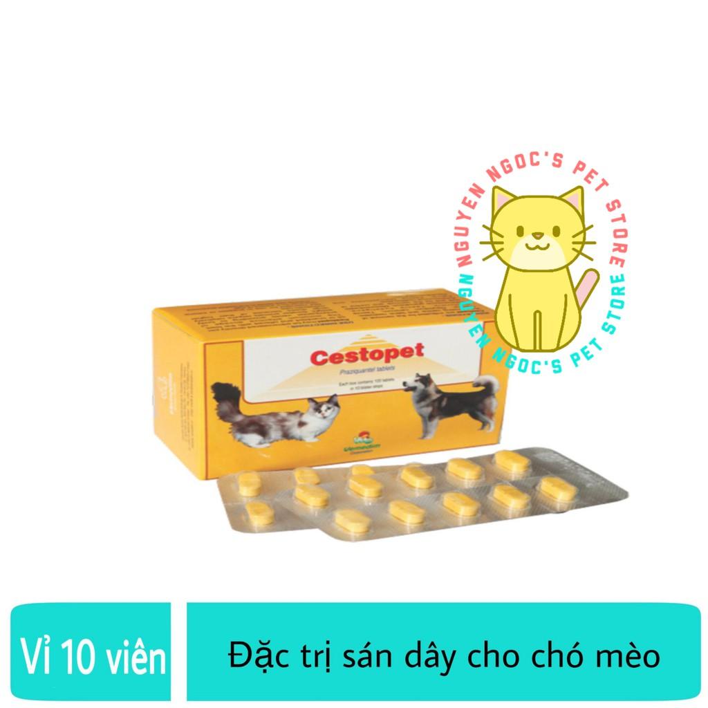 Cestopet Vemedim - 1 Viên ngăn ngừa sán dây dành cho CHÓ MÈO