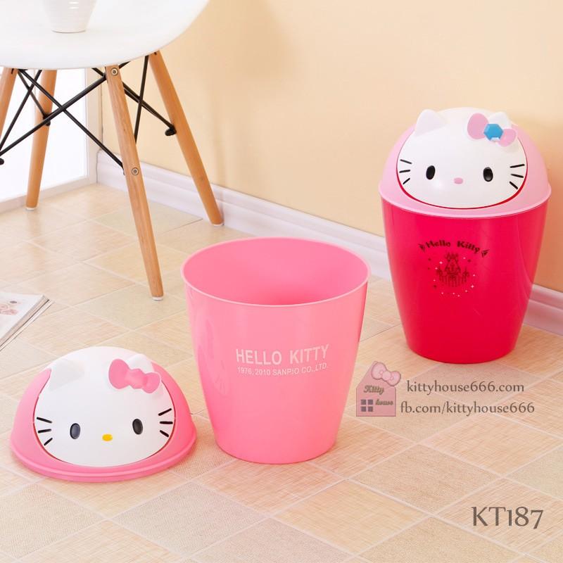 THÙNG RÁC HELLO KITTY  KITTY HOUSE