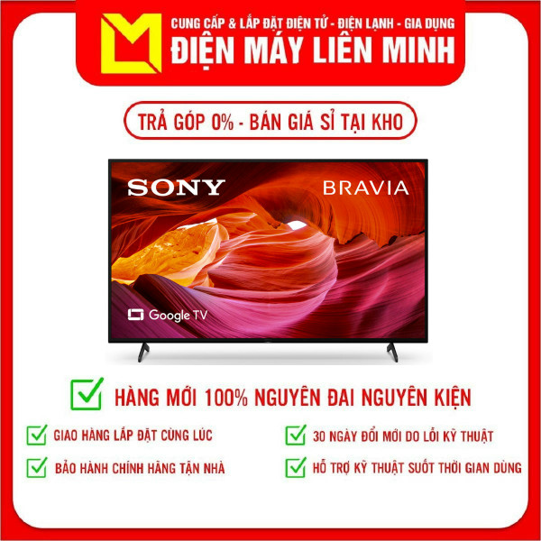 Google Tivi Sony 4K 43 inch KD-43X75K VN3 - Hàng chính hãng