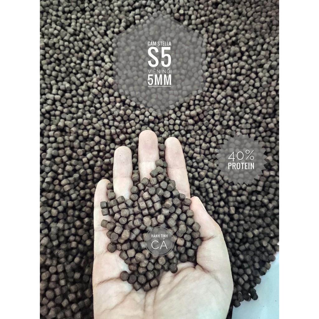1kg Cám Stella S3/S5/S7 thích hợp cho CÁ VÀNG, CHÉP, KOI