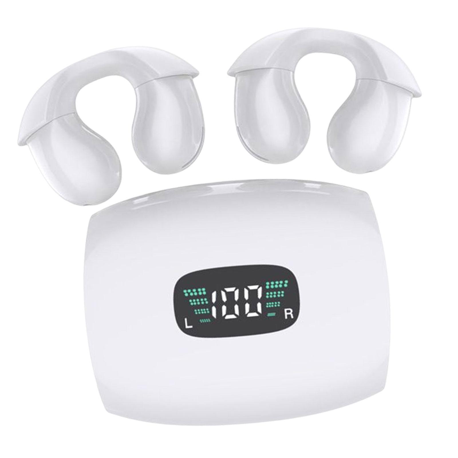 Ear Clip Headphones Touch Control Mini Clip on Earphones for Workout Outdoor