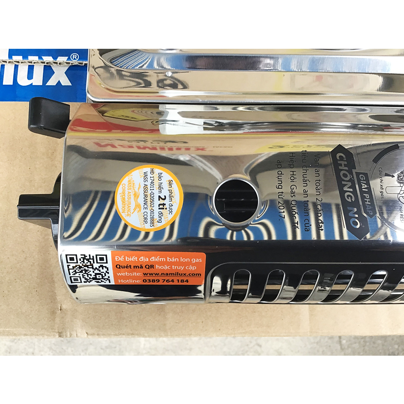 Bếp gas du lịch mini 2S Namilux PL2021AS - Hàng chính hãng