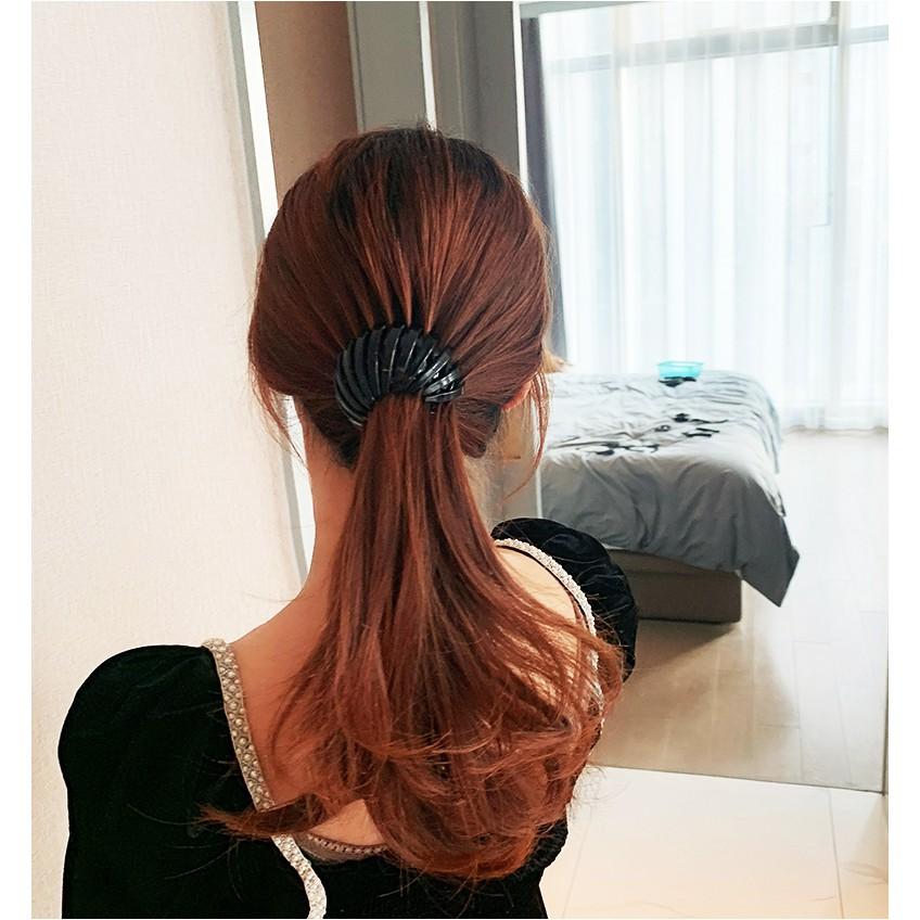 Kẹp búi tóc Hàn Quốc , cặp tóc tổ chim bằng nhựa - tiemcuaxu