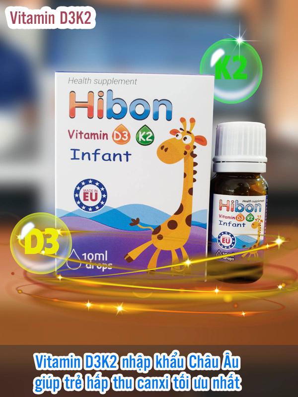 Vitamin D3+K2 Hibon (10ml)