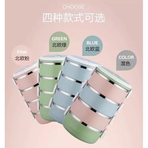 CẶP LỒNG CƠM LÚA MẠCH 4 TẦNG