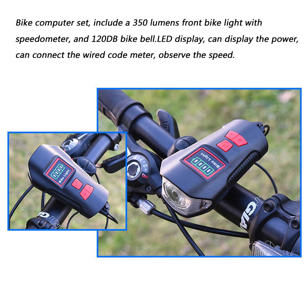 Đèn pha xe đạp có thể sạc lại USB