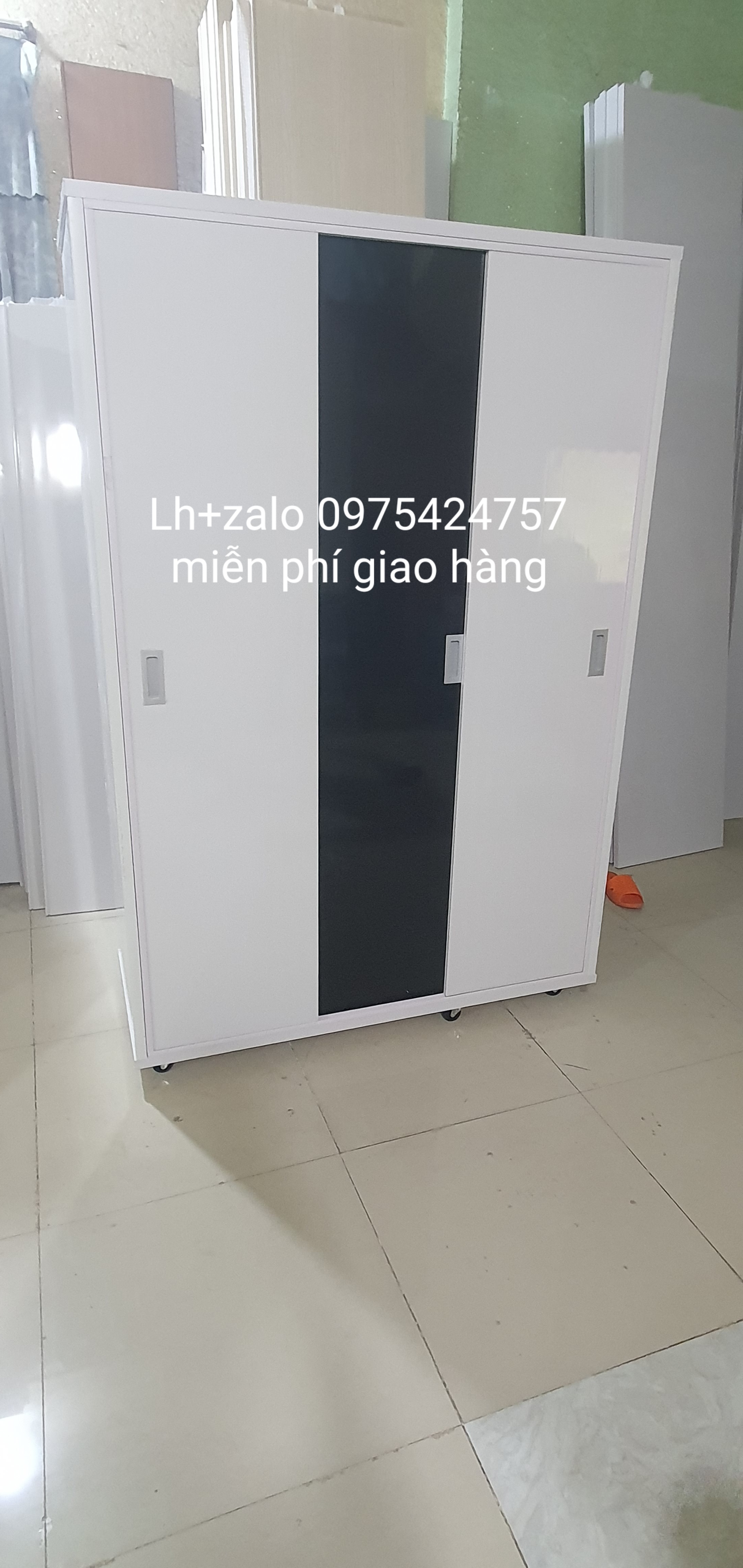 Tủ nhựa đài loan 3 cánh lùa