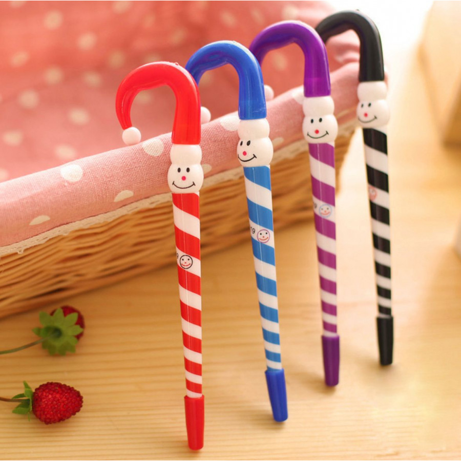 Bút Bi Ô Giáng Sinh Độc Đáo - Bút Bi Mực Xanh