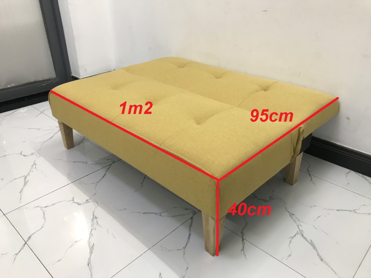 Ghế sofa bed, sofa giường 1m2x95, sofa phòng khách linco9 salon