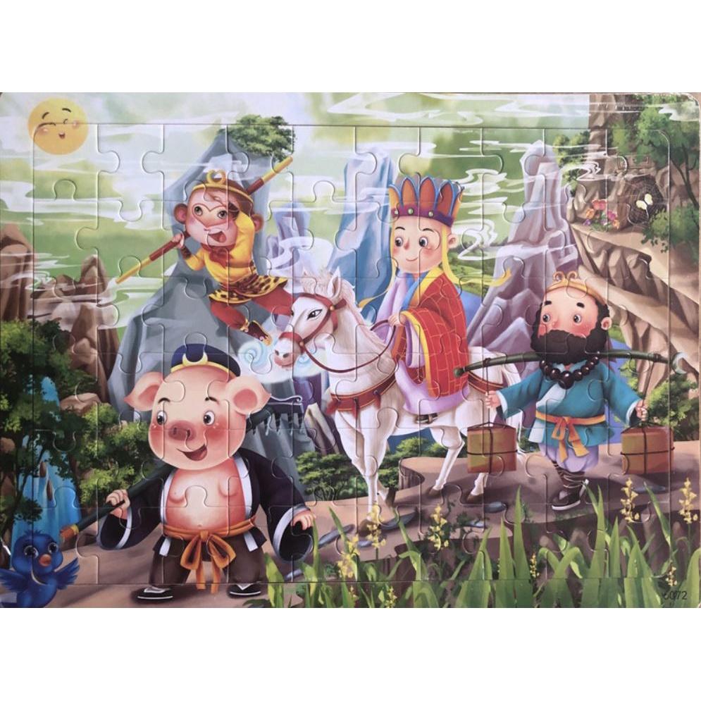 Bộ Tranh Ghép Hình Puzzle 60 miếng Cho Bé, Đồ Chơi