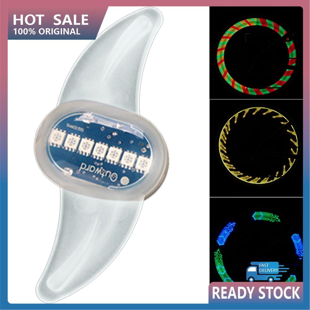 Đèn Led 7 Bóng Gắn Van Bánh Xe Đạp Trang Trí