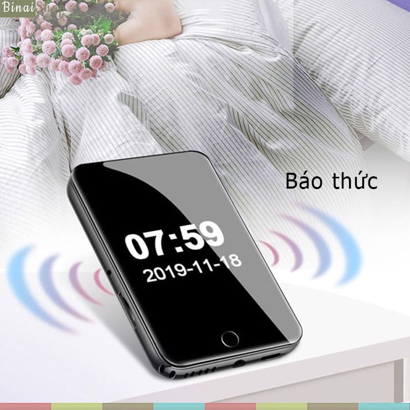 Ruizu M7 - Máy Nghe Nhạc HIFI Màn Hình Cảm Ứng, Bluetooth 5.0, Hỗ Trợ Loa Ngoài - Hàng chính hãng