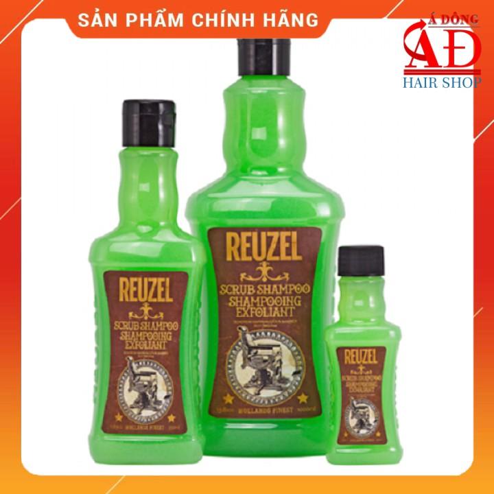 Dầu gội Reuzel Scrub shampoo làm sạch sâu sạch dầu tẩy da chết cho Nam