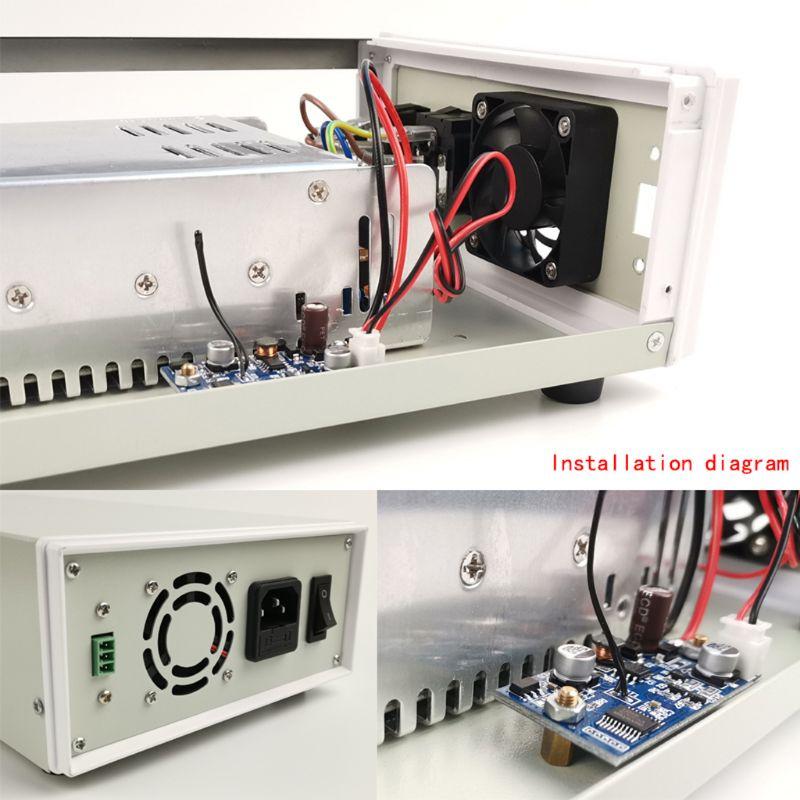 Rx 1 Bộ Mô Đun Điều Khiển Quạt Tản Nhiệt Thông Minh 3 Tốc Độ Dc 6-70v Cho Máy Tính