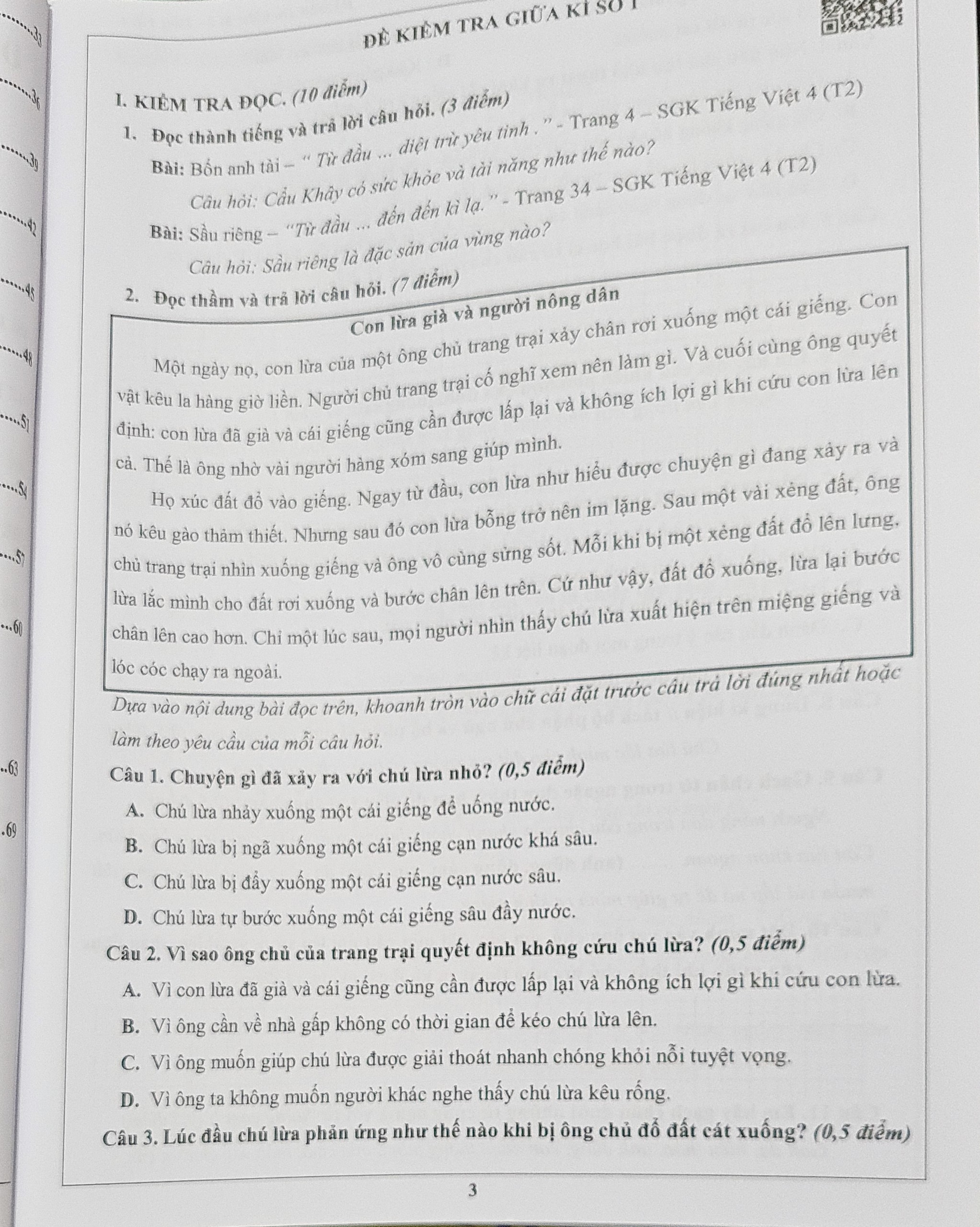 Combo Sách - Đề kiểm tra Tiếng Việt học kì  I + II