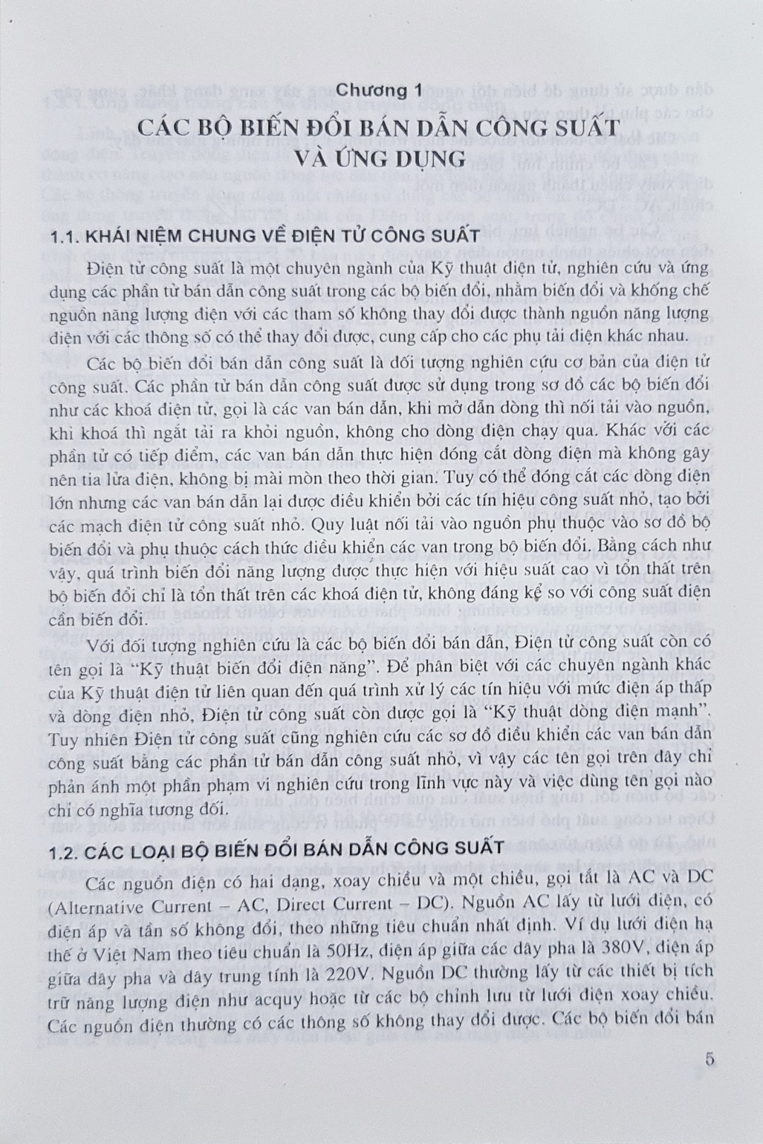 Giáo Trình Điện Tử Công Suất