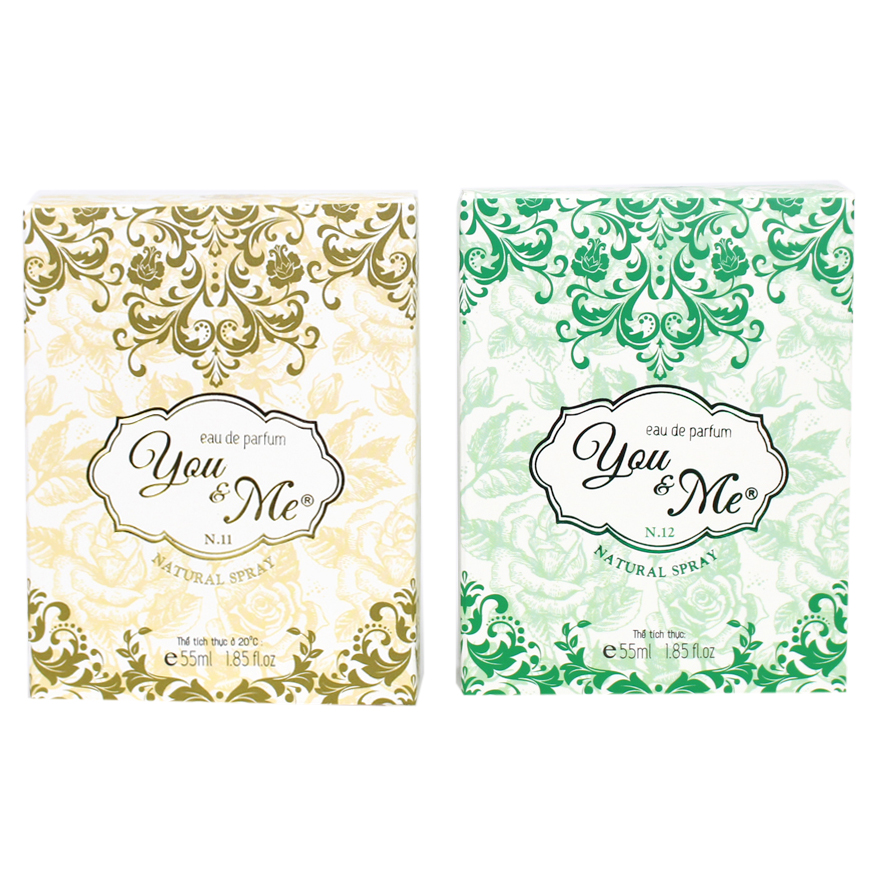 Combo Nước Hoa Nữ You&amp;Me N11 &amp; N12 (55ml x 2)