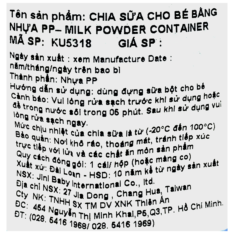 Hộp chia sữa 3 ngăn KuKu KU5318 - Hàng chính hãng