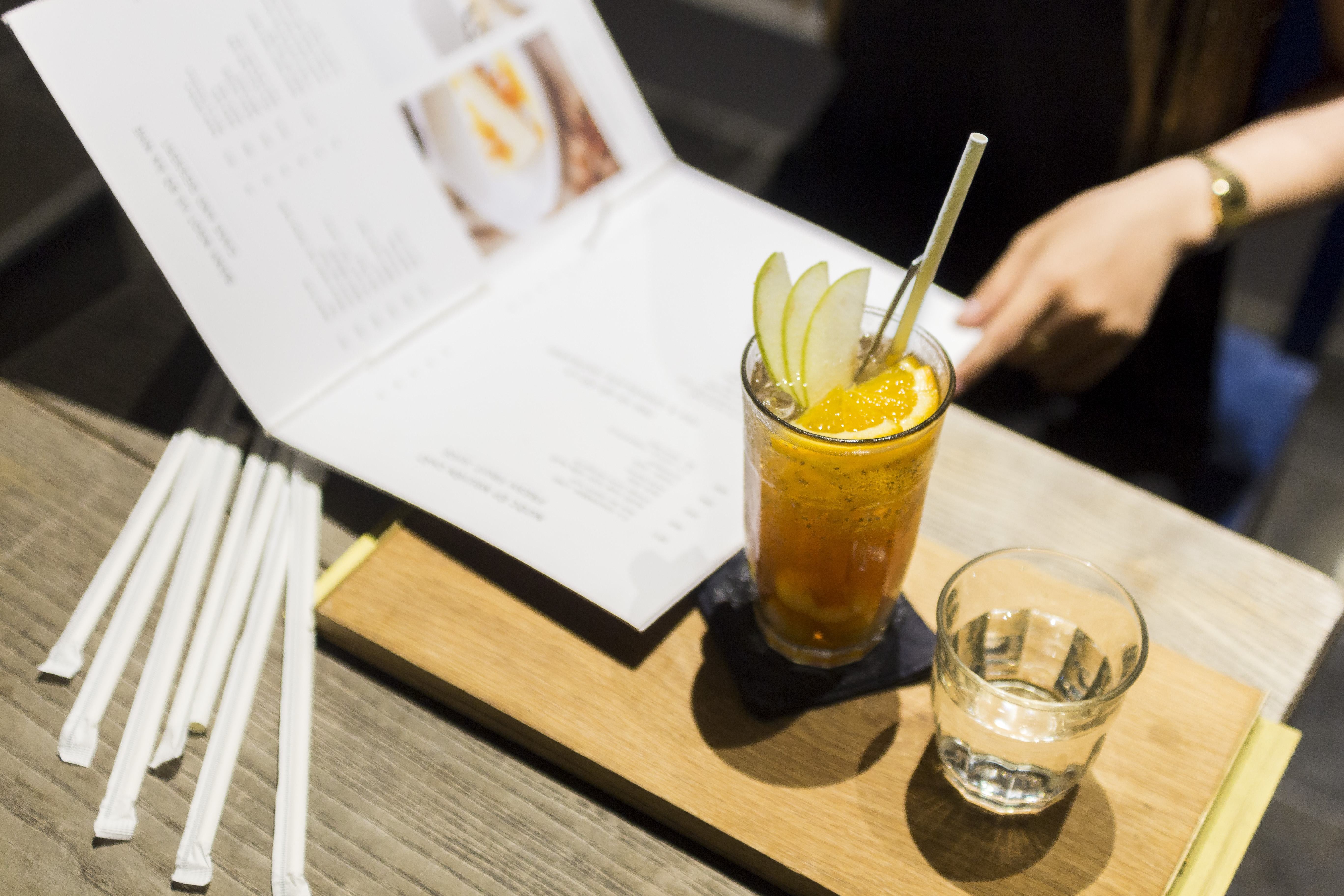 2500 ống hút màu trắng 6x197mm Clean paper straw dùng uống cà phê nước ngọt