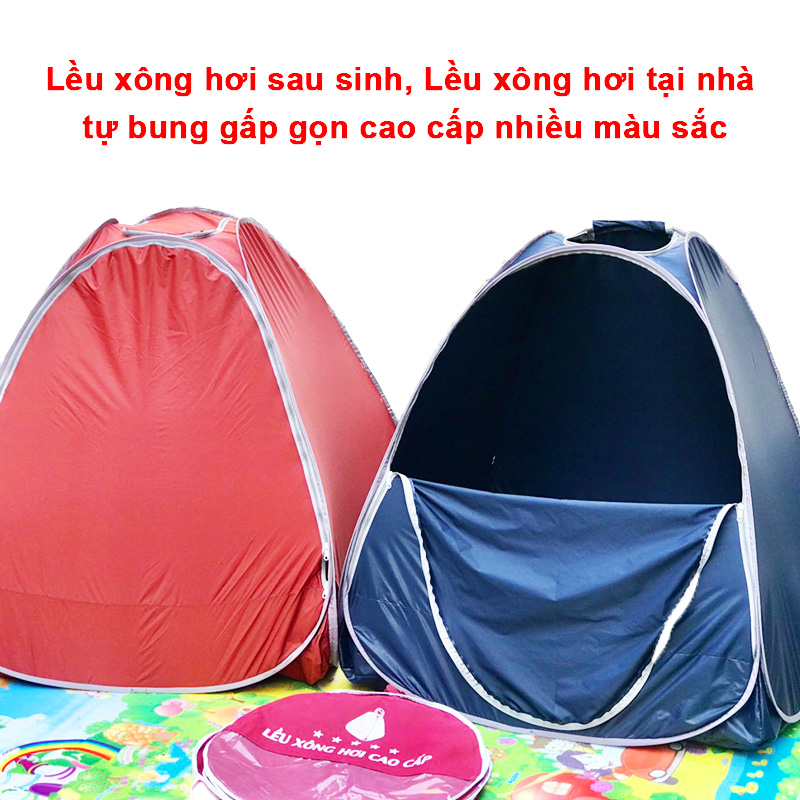 Lều xông hơi tại nhà, Lều xông hơi sau sinh tự bung gấp gọn cao cấp nhiều màu sắc - SME001