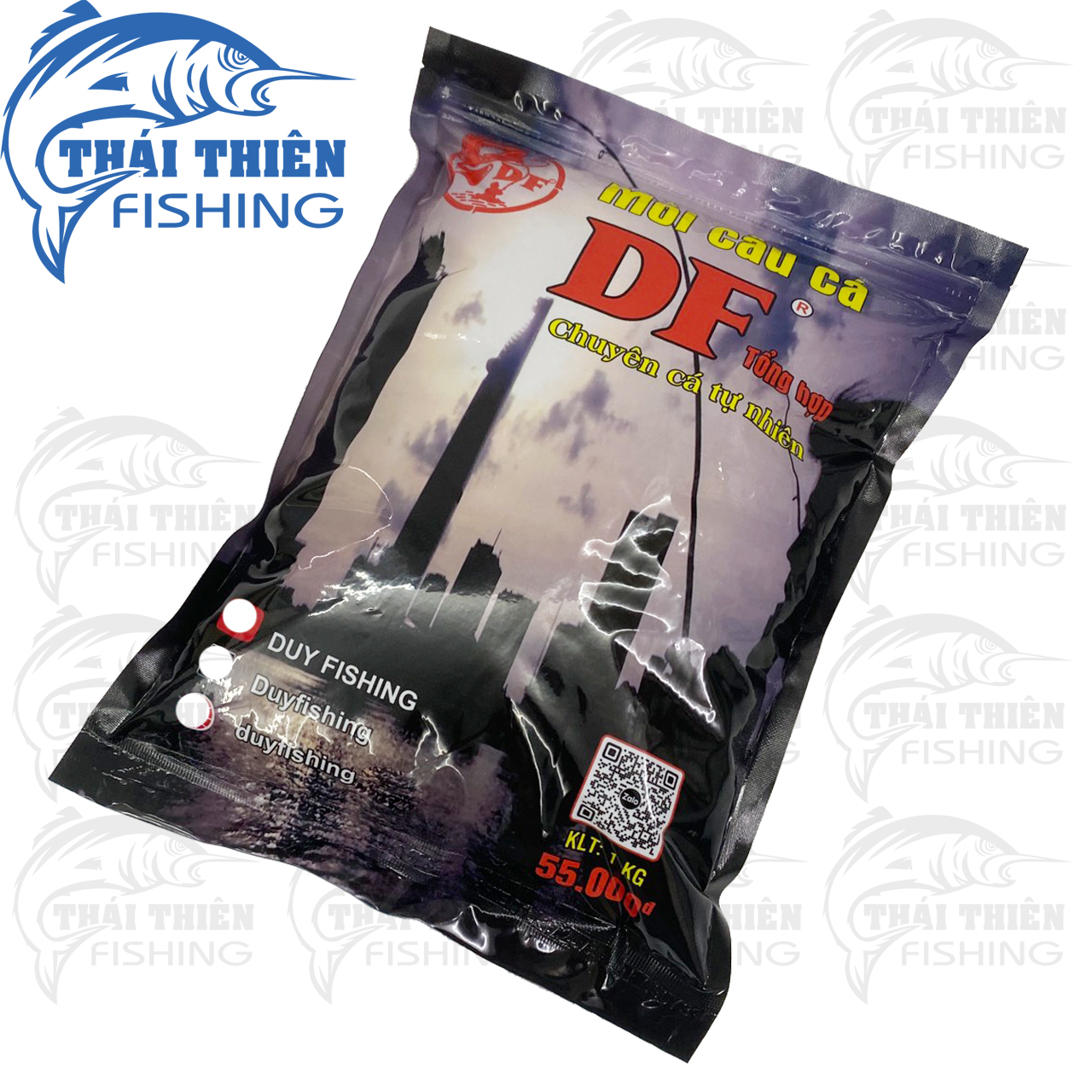 Mồi Câu Cá DF Tổng Hợp Gói 1kg Chuyên Cá Tự Nhiên