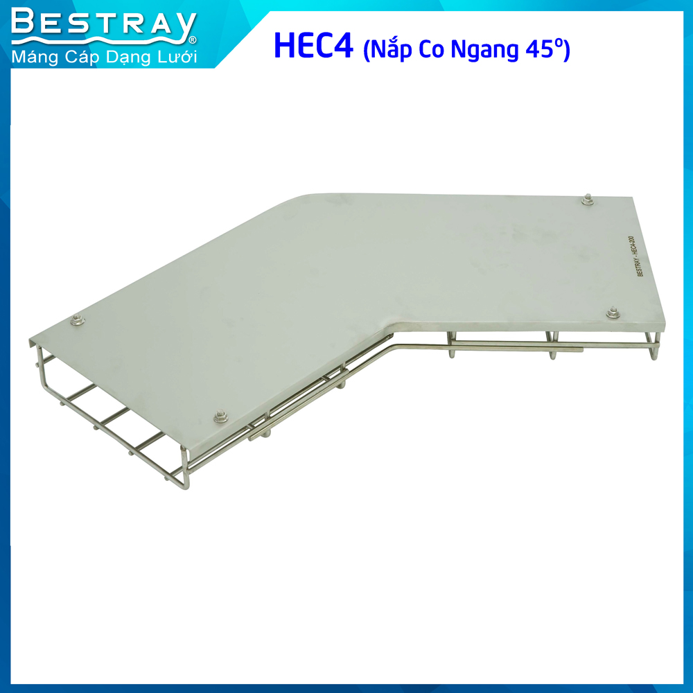 Nắp Co Ngang 45 Độ | Máng Lưới Bestray| Mã SP HEC4