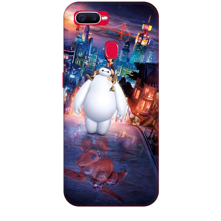 Ốp lưng dành cho điện thoại OPPO F9 hình Big Hero Mẫu 02