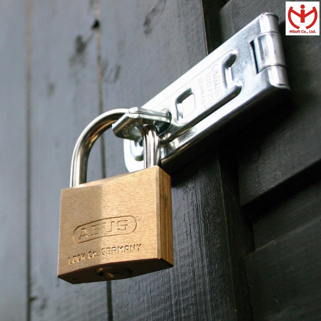Ổ khóa ABUS 75/50 thân đồng rộng 50mm 4 chìa vi tính - MSOFT