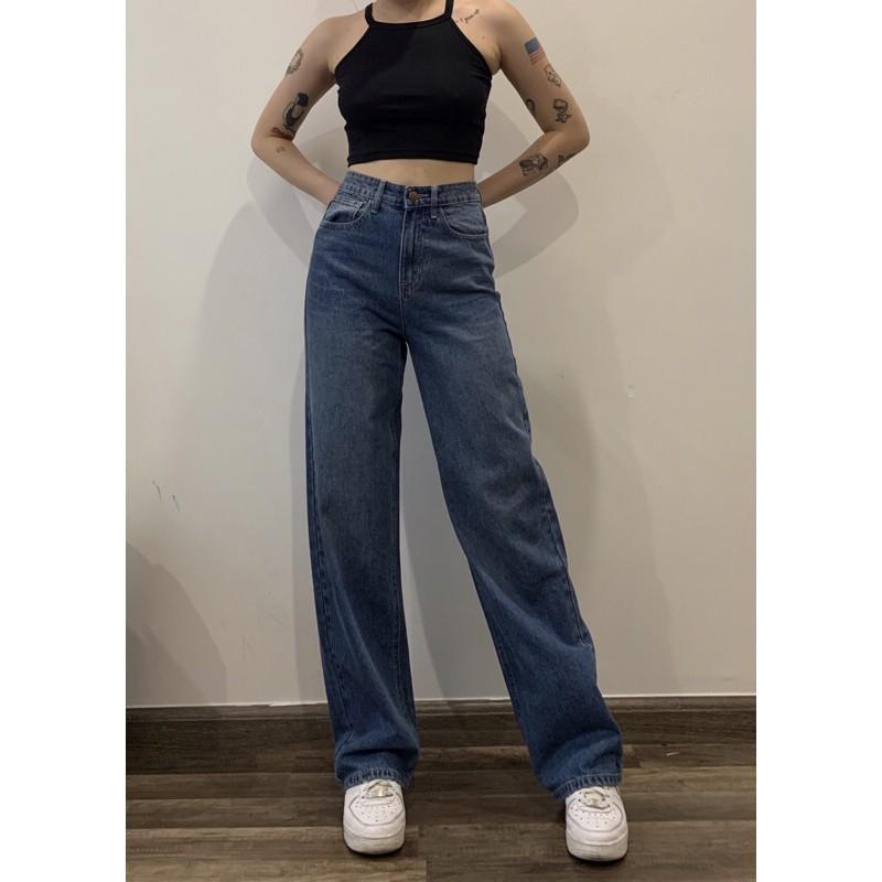 QUẦN JEANS SUÔNG 