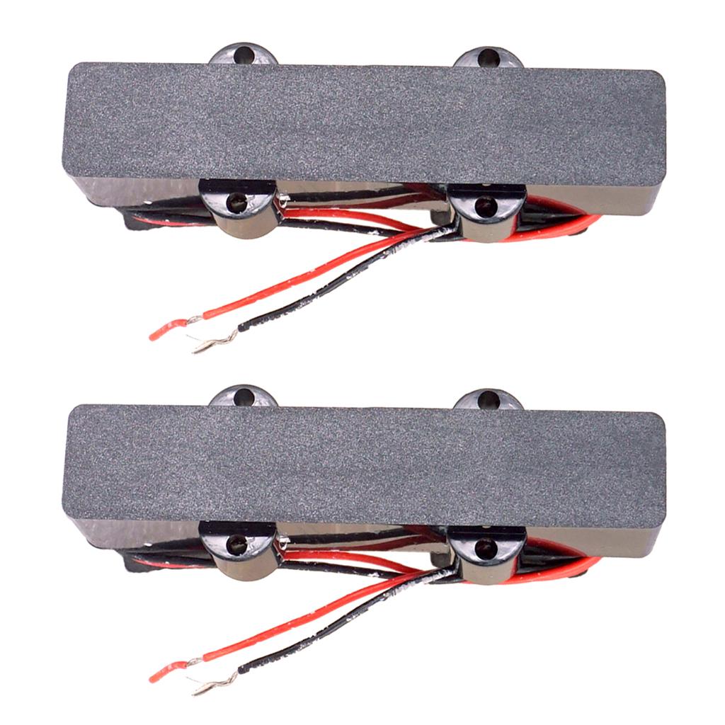 2x 4 String JB Bass Pickup Neck/Bridge Pickup for Electric Bass Parts