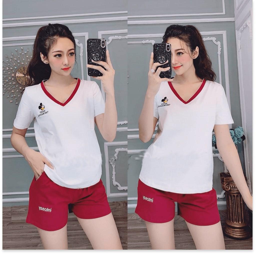 SET ĐÒ ĐÙI,CHẤT LIỆU VÃI THUN CO GIẢN 4C,VÀ THOÁNG MÁT CHO MÙA HÈ NĂM NAY THỜI TRANG KING STORE