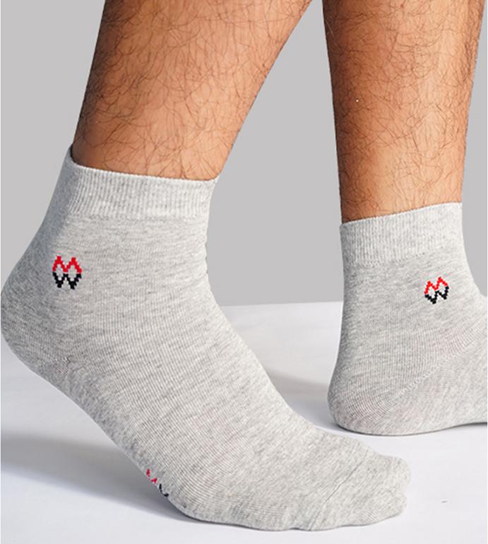 Combo 5 Đôi Cổ Trung Mix Màu Cotton Thương Hiệu MRM Manlywear