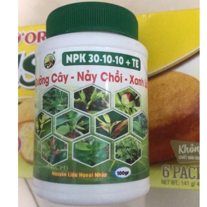 Bộ ComBo 3 Món DƯỠNG CÂY - KÍCH RA HOA - VITAMIN B1 Chuyên Dùng Cho Phong Lan Hoa Kiểng - Npk 30-10-10 Và 6-30-30 Và