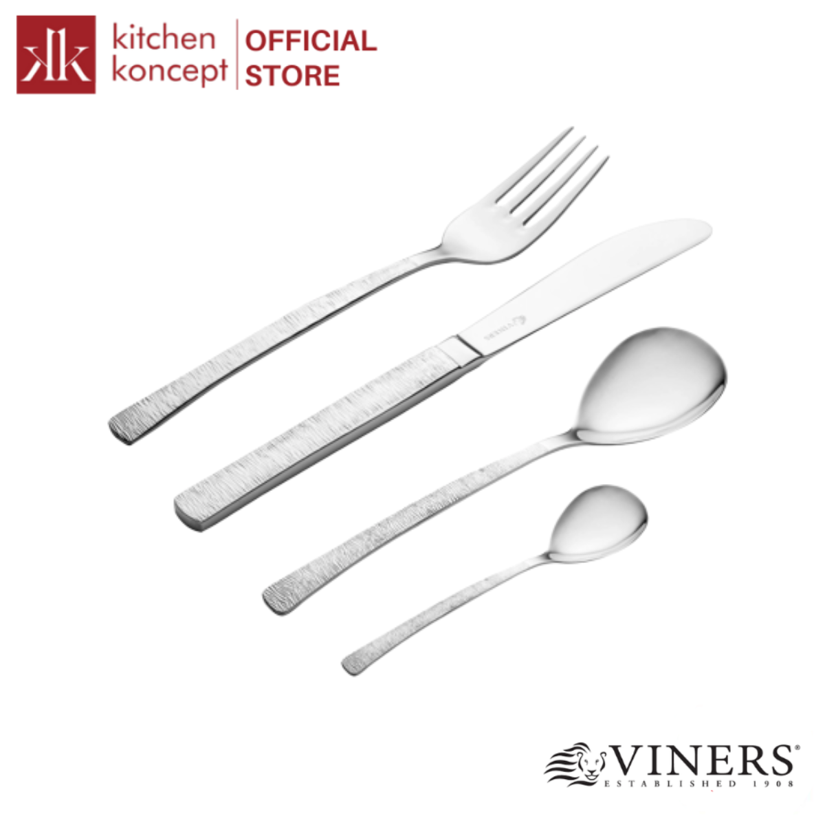 Viners - Bộ dao muỗng nĩa Studio - 16 món