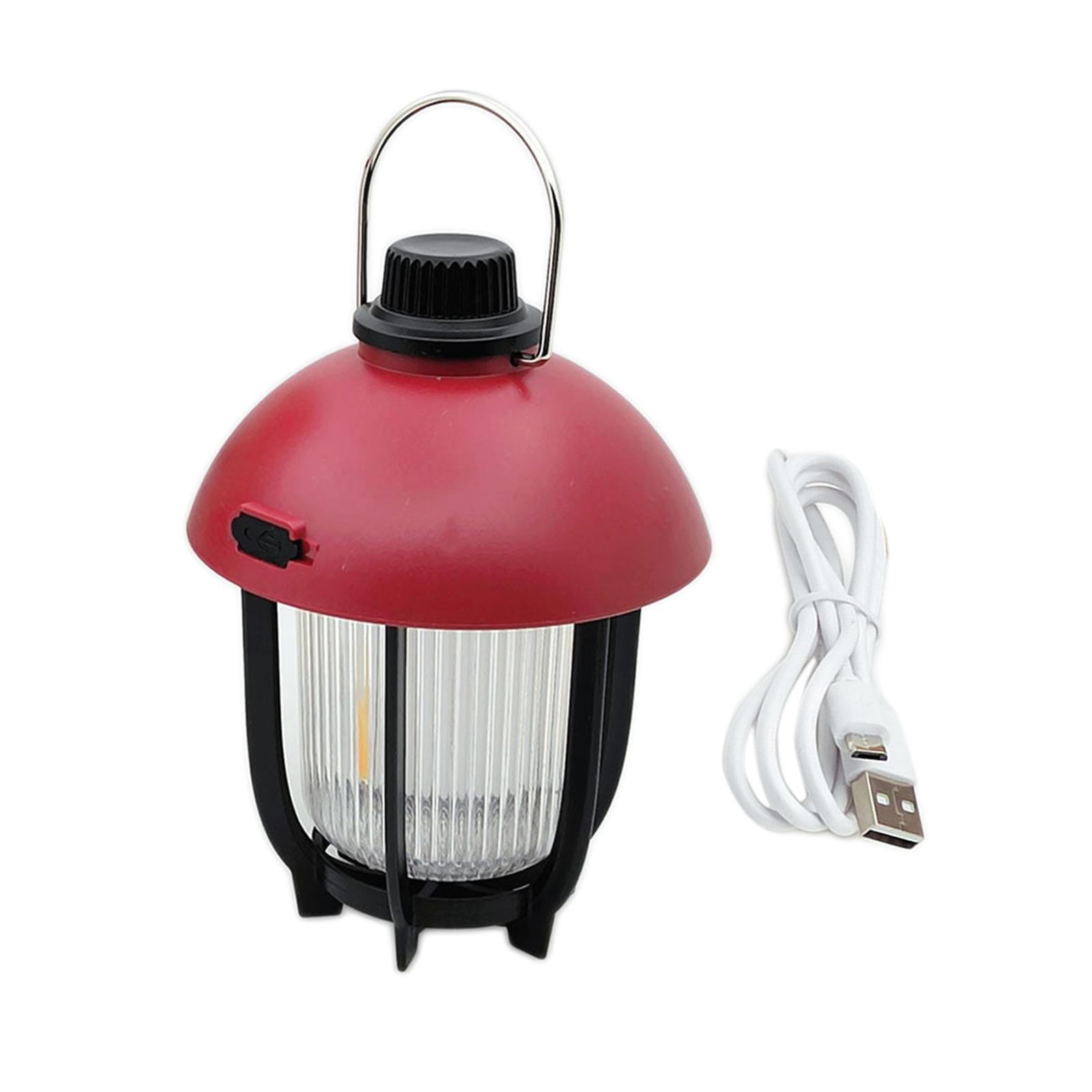 Camping Lantern Dimmable Hanging Lights Rechargeable for Garage Porch Hiking
