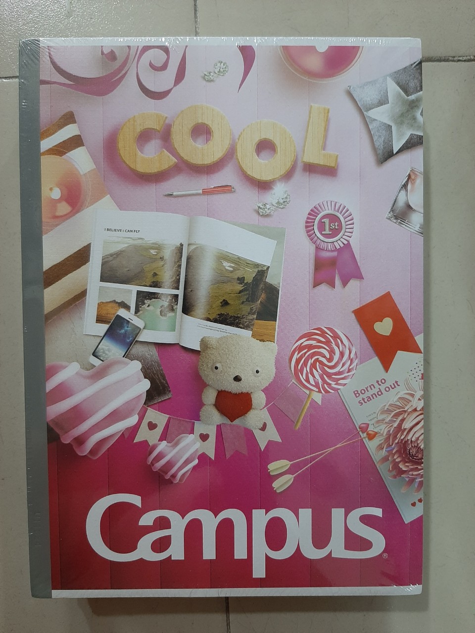 Combo 5 cuốn Vở Kẻ Ngang 200 Trang ĐL 58-65g/m2 - Campus NB-BGIF200