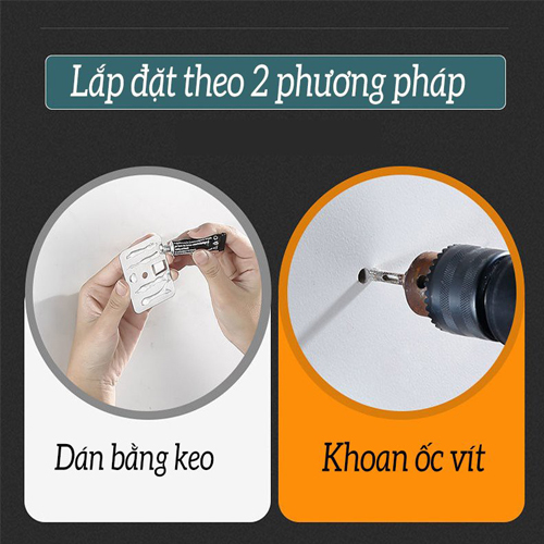 Giá để đồ nhà bếp dao kéo treo tường cao cấp