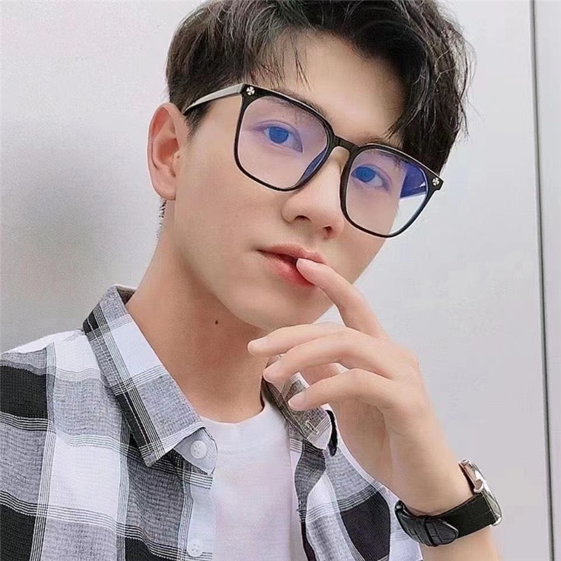 Kính Mát, Mắt Kính Gọng Vuông, Kính Không Độ Chống Nắng Nam Nữ Kiểu Dáng Trẻ Trung KM19