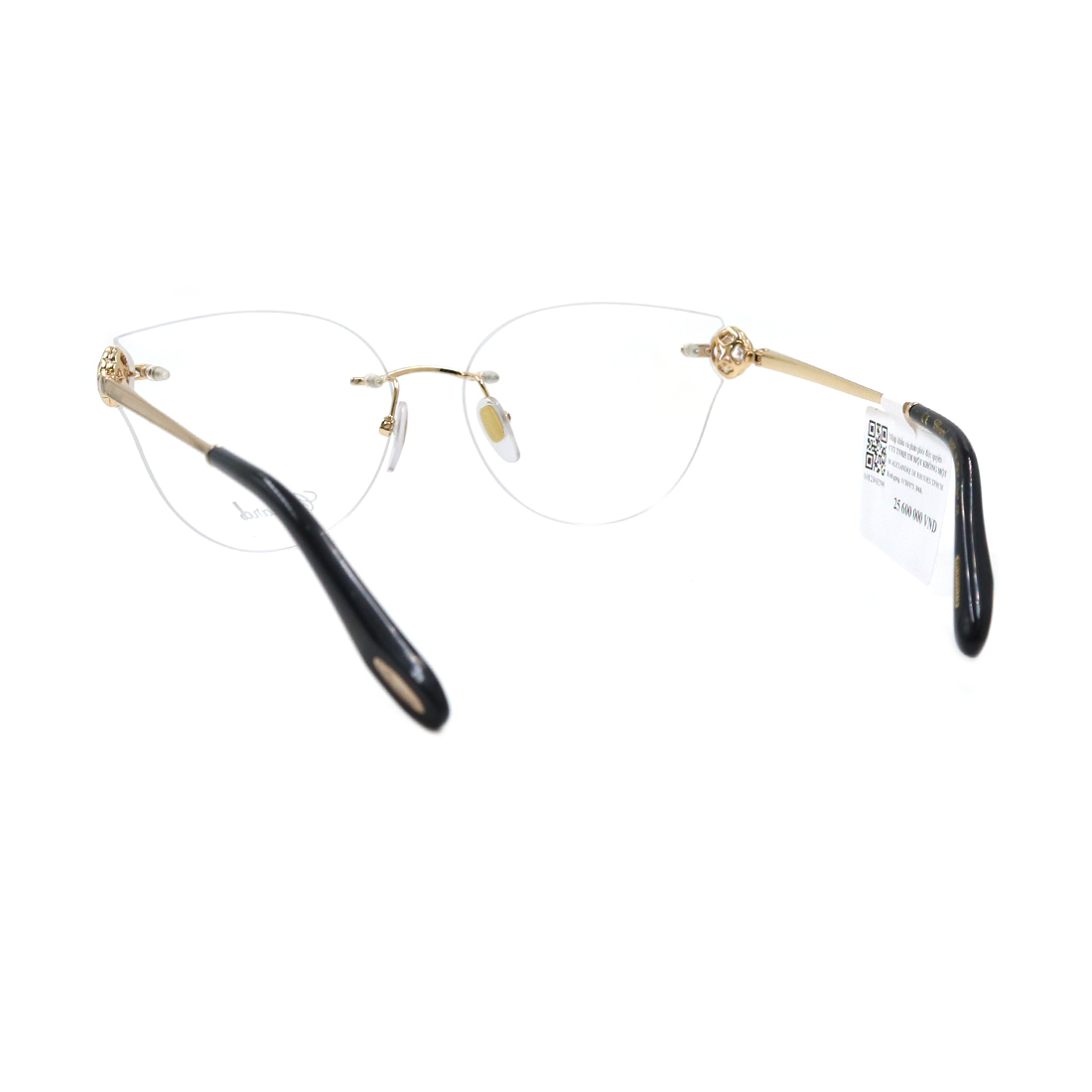 Gọng kính nữ, gọng kính thời trang CHOPARD VCHF87S 300K (58-16-135)