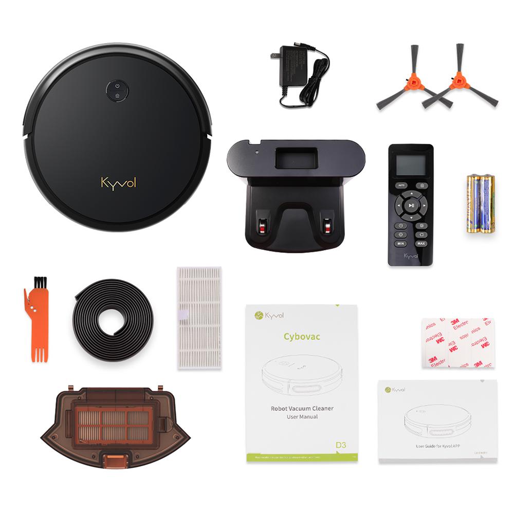 Robot hút bụi Kyvol Cybovac D3 - Hàng Chính Hãng
