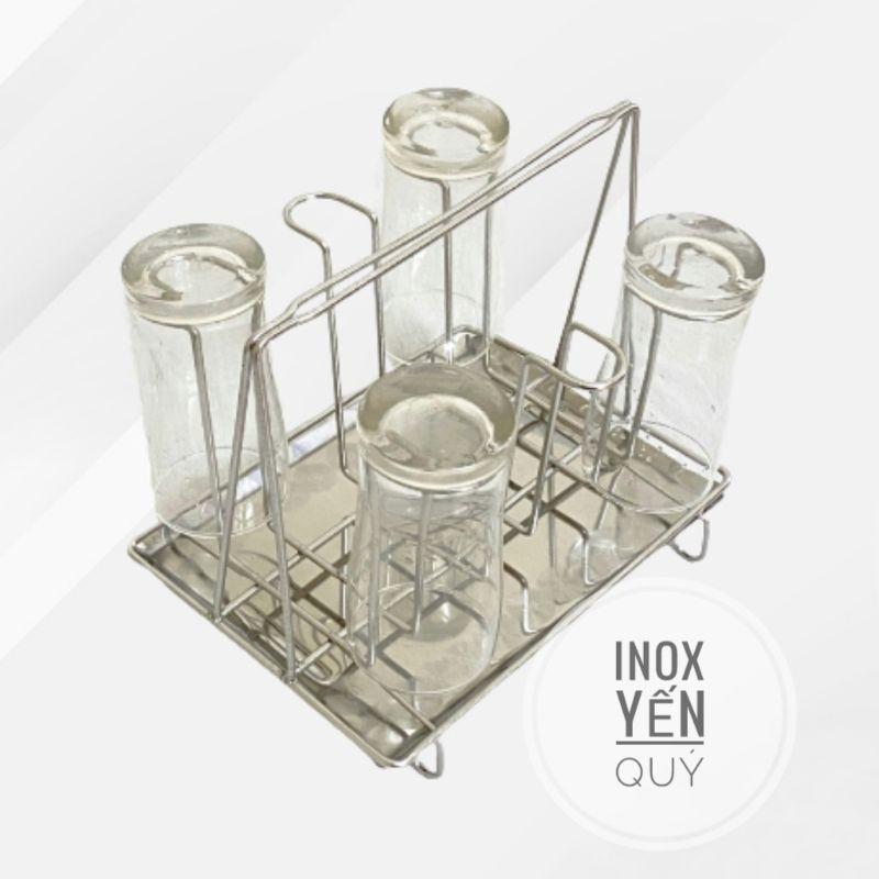 INOX304 KHAY ÚP CỐC INOX KHAY ÚP CỐC UỐNG NƯỚC