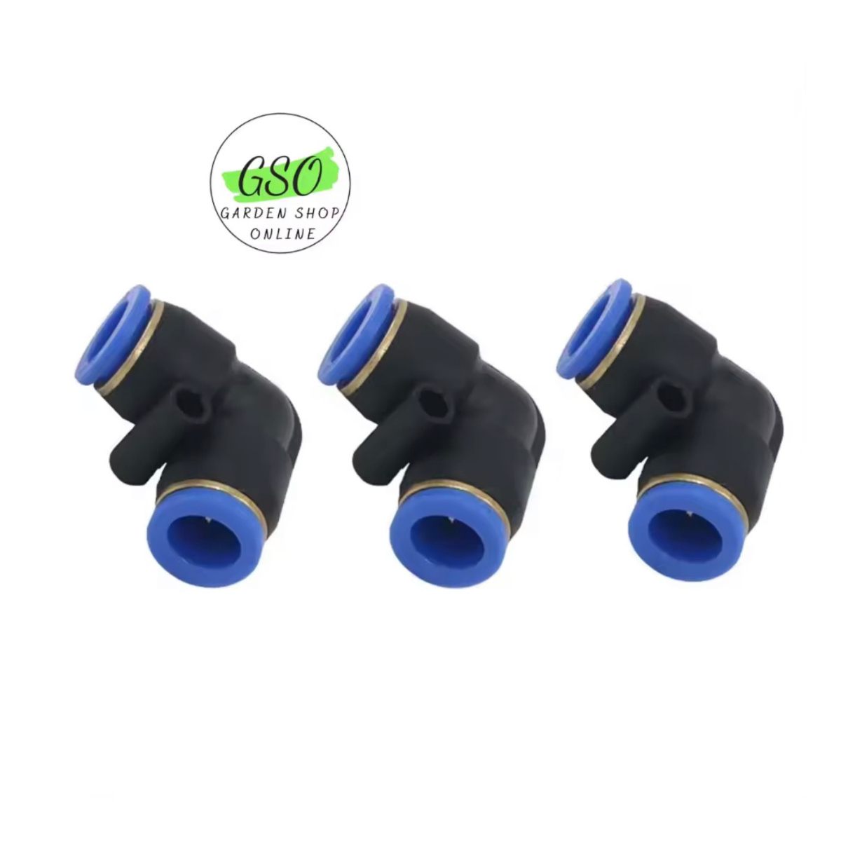 Đầu nối nhanh PV, góc nối nhanh khí nén, phun sương